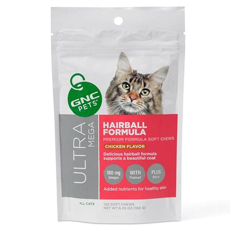 gnc pets hairball formula.